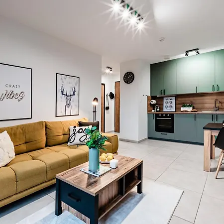 Apartament Glow Apartments, Nadmotlawie - Sienna Grobla